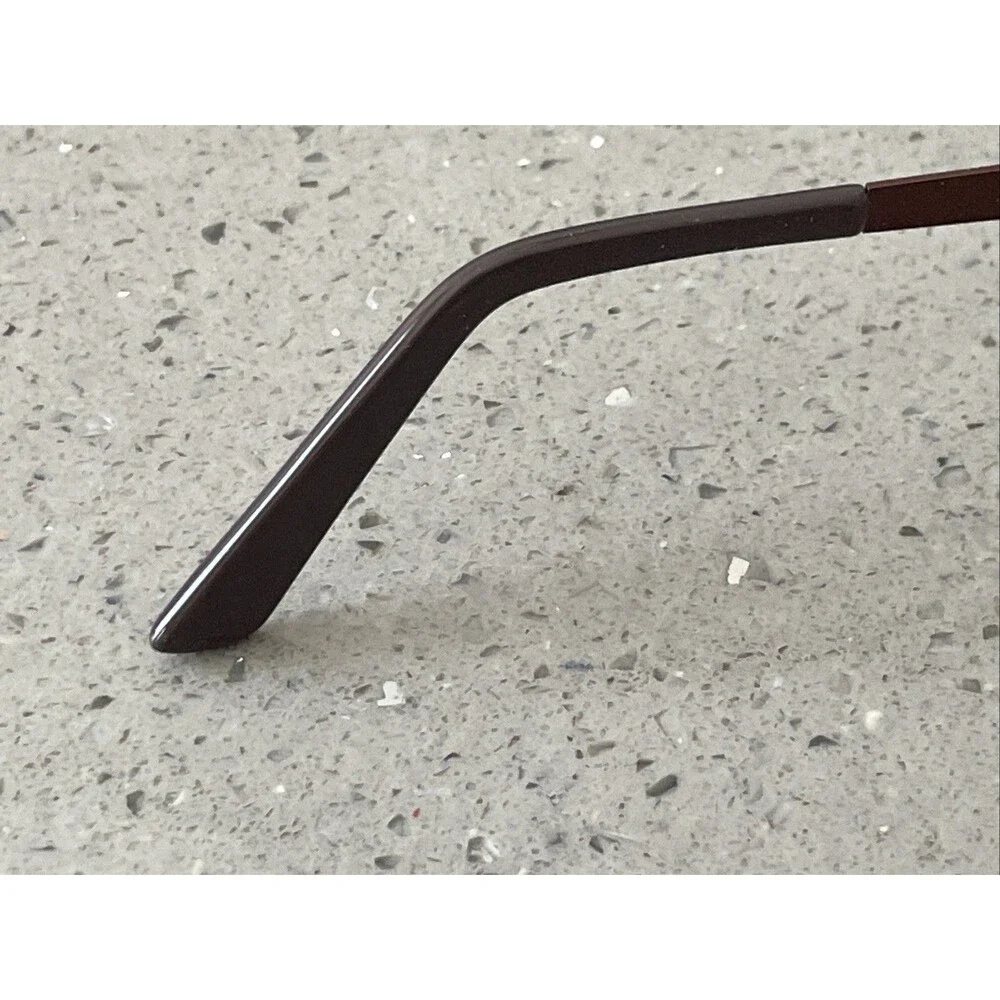 Eyebuydirect Mark 54-18-145 C1 Coffee Brown Metal Eyeglasses FRAMES ONLY